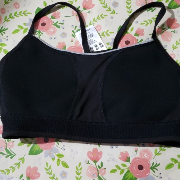 ADIDAS WOMEN'S BRA SPORTS COLOR BLACK SIZE SMALL - Picture 7 of 8